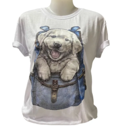 Cute pets cartoon t-shirt